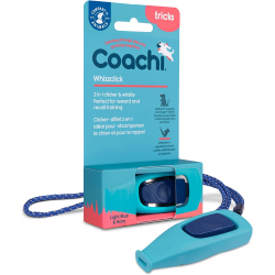 Coachi Whizz Clicker Navy & Light Blue